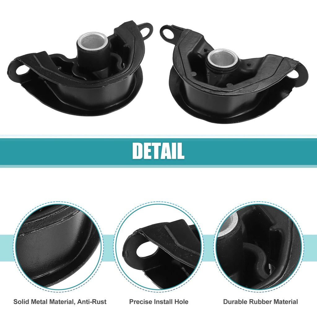Set of 2 Engine Lower Motor Mounts for Honda Civic (1992–2000)