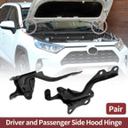 Hood Hinges for Kia Forte (2010–2013) No. 791201M000 - 1 Pair