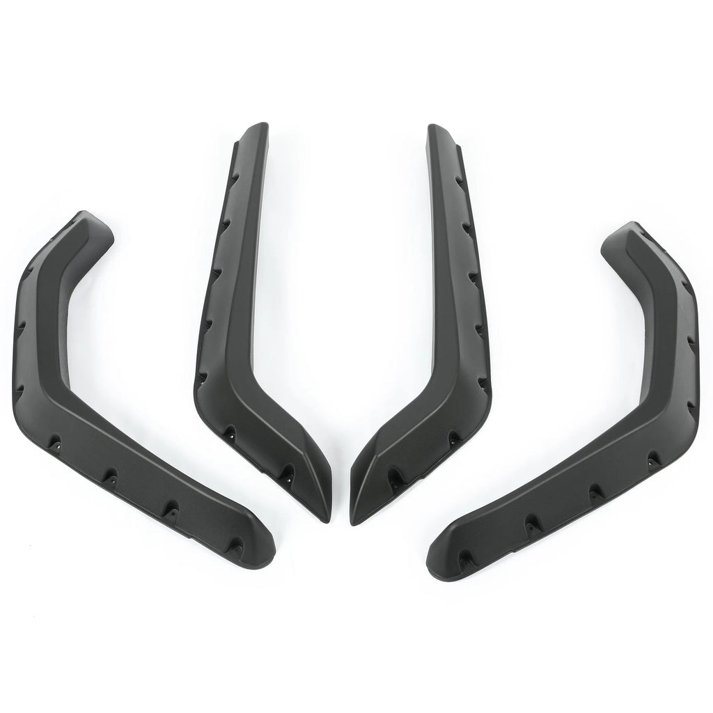 Set of 4 Fender Flares for Polaris RZR 800 (2008–2010) Black Plastic