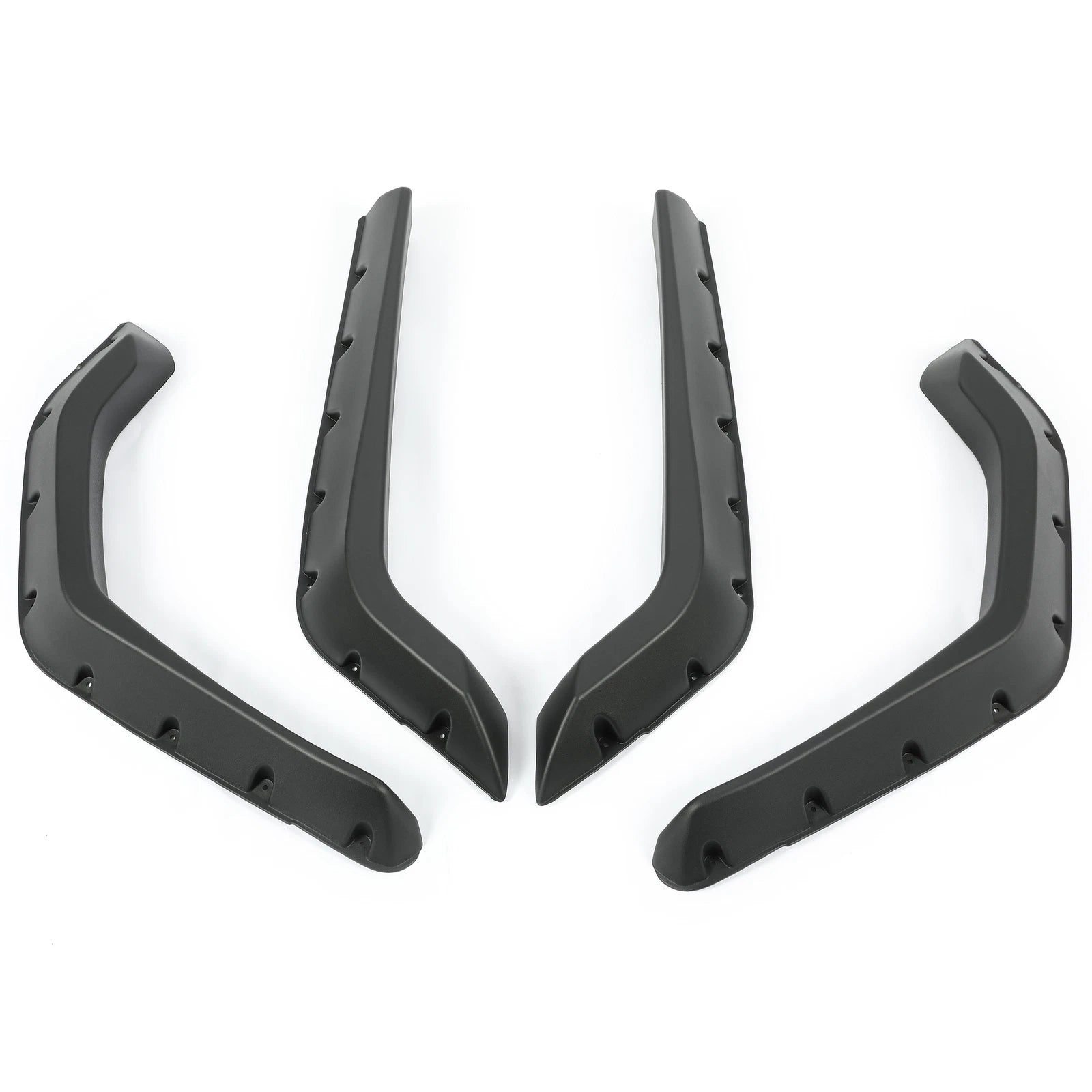 Set of 4 Fender Flares for Polaris RZR 800 (2008–2010) Black Plastic