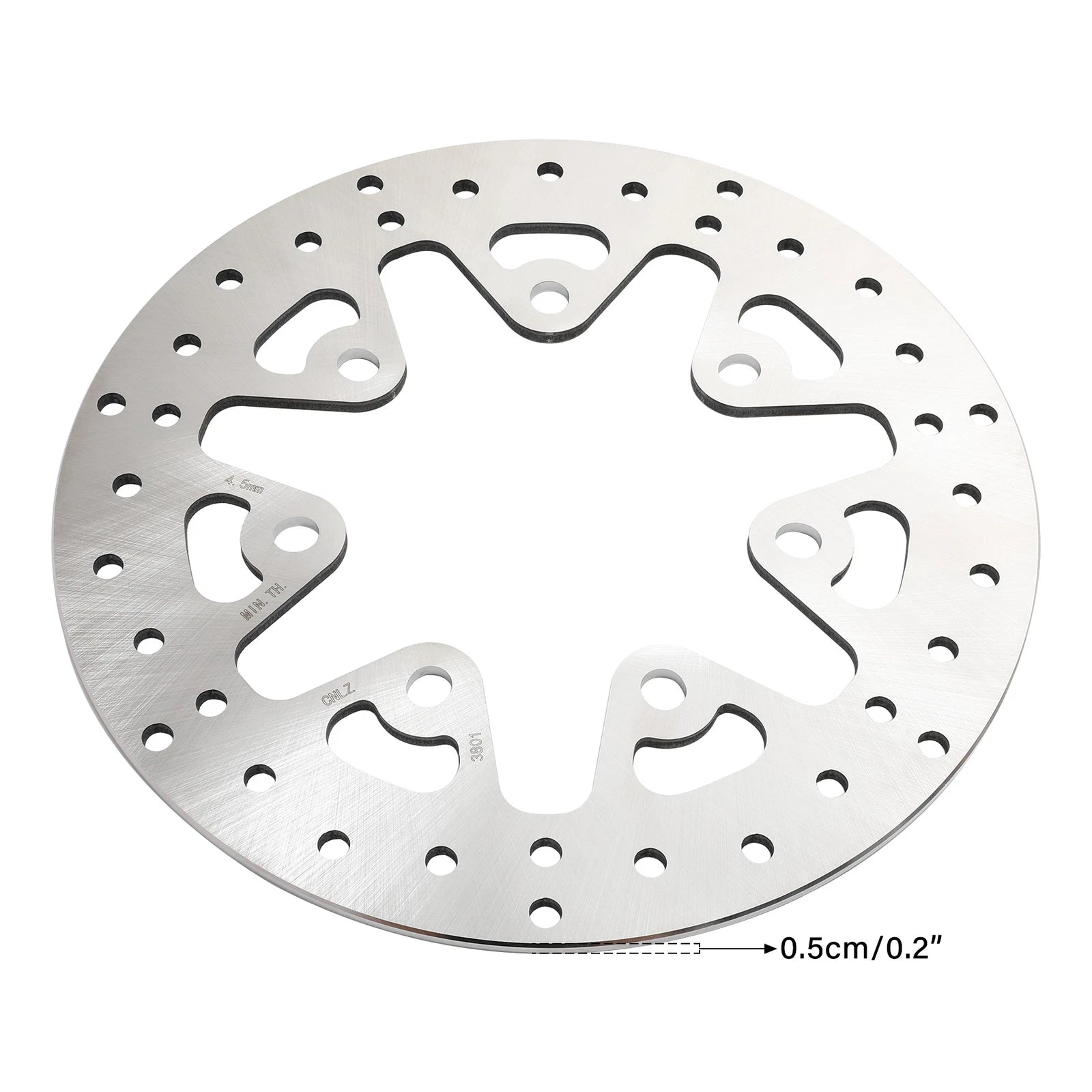 Front Brake Disc Rotor & Bolts for Harley Electra Road Glide (2014–2024)