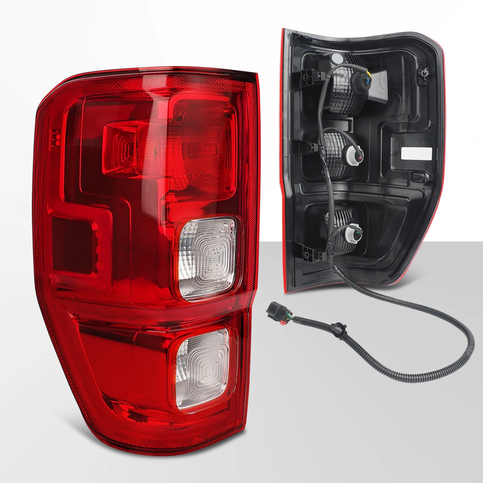 Set of 2 Halogen Tail Light Lamps for Ford Ranger XL (2019–2023)