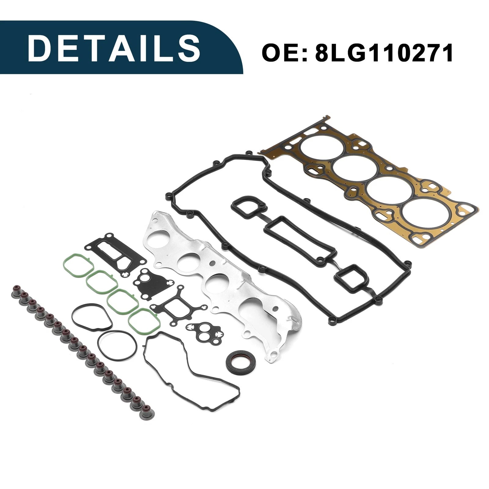 Cylinder Head Gasket Kit No.8LG110271 for Mazda L3 (GG3S) 2.3L (2001–2005)