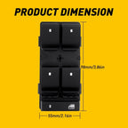 Master Power Window Switch for Chevy GMC Truck (YYYY–YYYY)