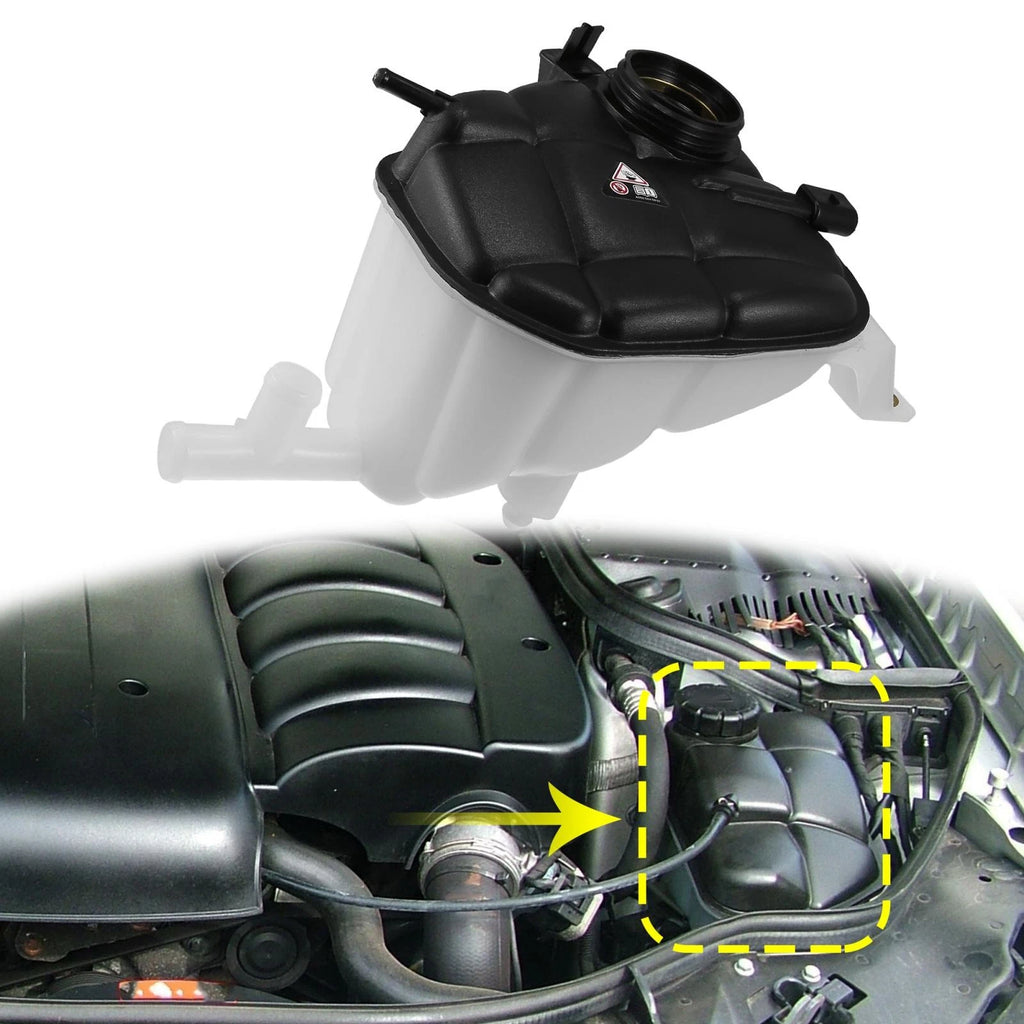Coolant Radiator Reservoir Tank 1645000049 for Mercedes-Benz GL450 GL550 (2007–2012)