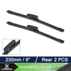 2X Rear Windshield Wiper Blade for Hyundai Veloster (2011–2018)