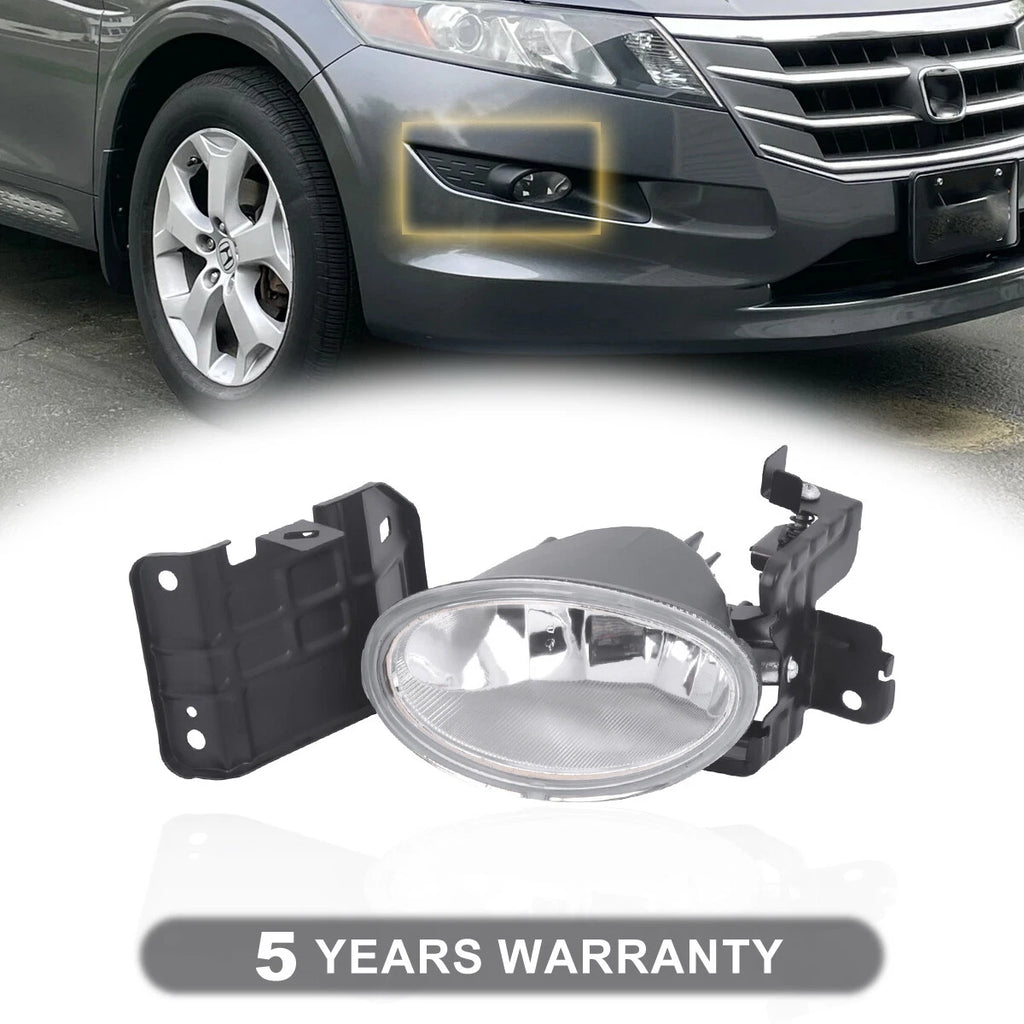 Right Passenger Side Fog Light Assembly for Honda Accord Crosstour (2010–2015)