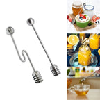 Honey Drizzler and Stirrer for Kitchen (304 Stainless Steel)