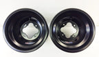 Set of 2 DWT Black A5 10" Front 9" Rear Wheels for Yamaha Raptor 250 125 350
