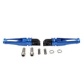 Blue Rear Passenger Foot Pegs for Daytona 675, 955i, Tiger 1050 (2006-2017)