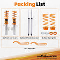 Coilover Shock and Spring Struts Kit for Ford Focus MK2 (2008–2011)