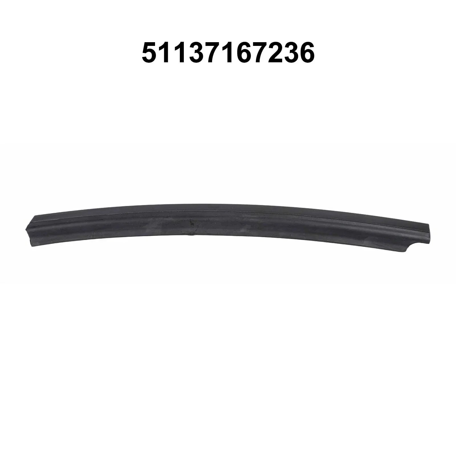 Black/Silver Finish Rear Door B Pillar Cover Trim for MINI Clubman (2007–2014)