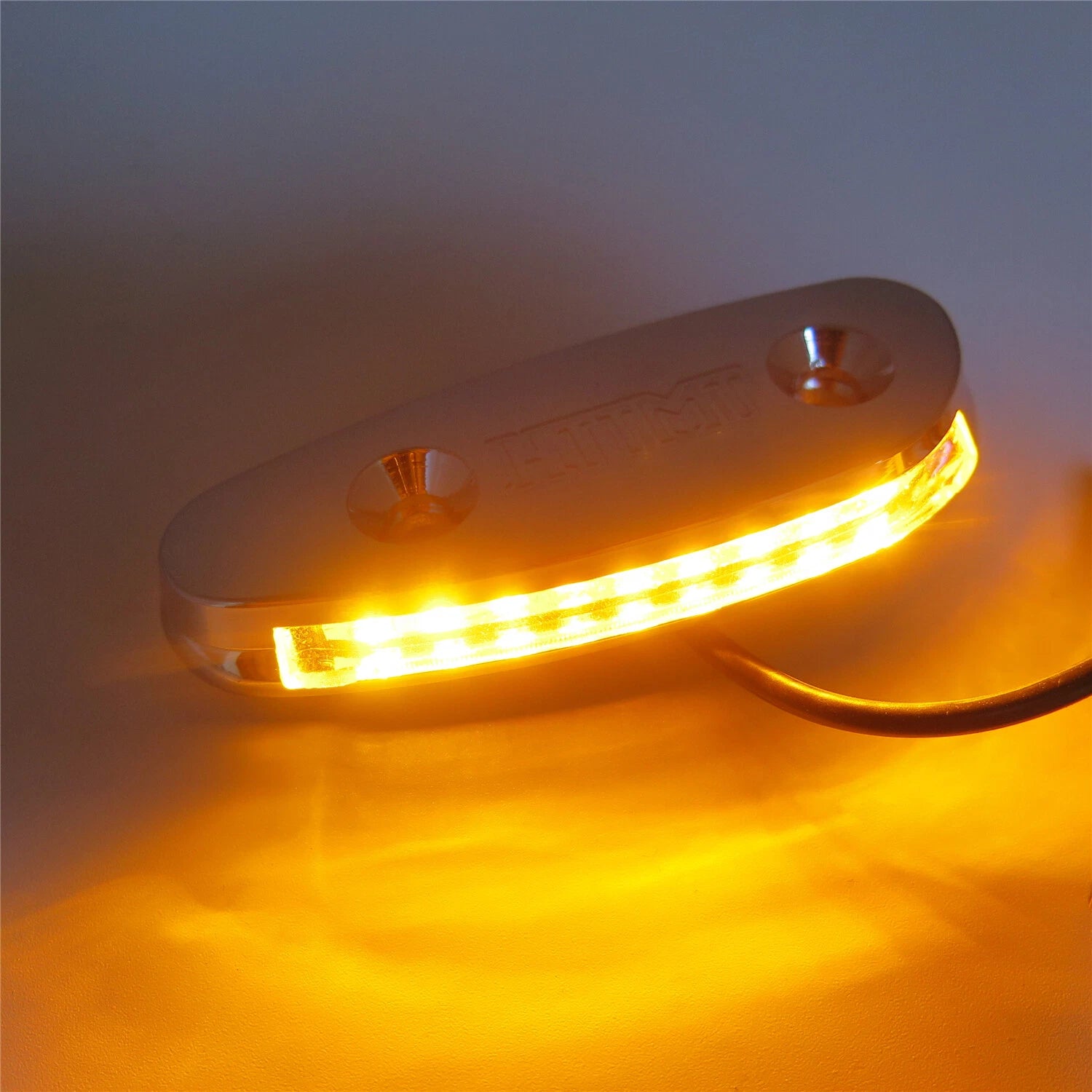 LED Signal Mirror Block Off Base Plate Chrome for Suzuki GSXR600 750 (2001–2005)