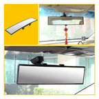 300MM Convex Clear Clip-On Rear View Mirror for Universal Fit (Auto)
