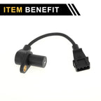1 Pc Crankshaft Position Sensor No. 0K2A6-18-891 for KIA Sephia (1995–1997)