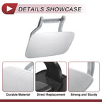 Front Left Washer Nozzle Cover Cap for Audi A5 (2012–2017) 1Pcs Silver Tone