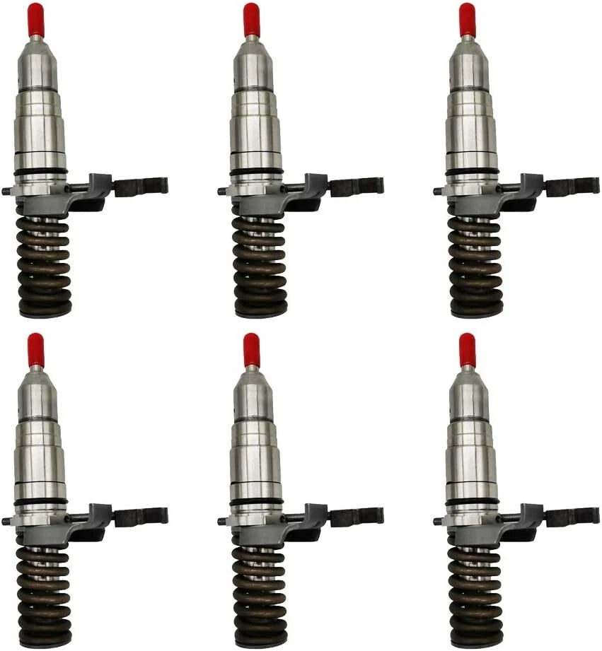 6X Fuel Injector 127-8218 for Caterpillar CAT 3116 3126 525B 535B 950G 960F 962G