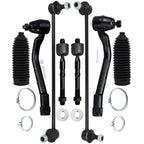 Set of 8 Rack and Pinion Bellows Sway Bar Ends for Hyundai Sonata (2011–2012)