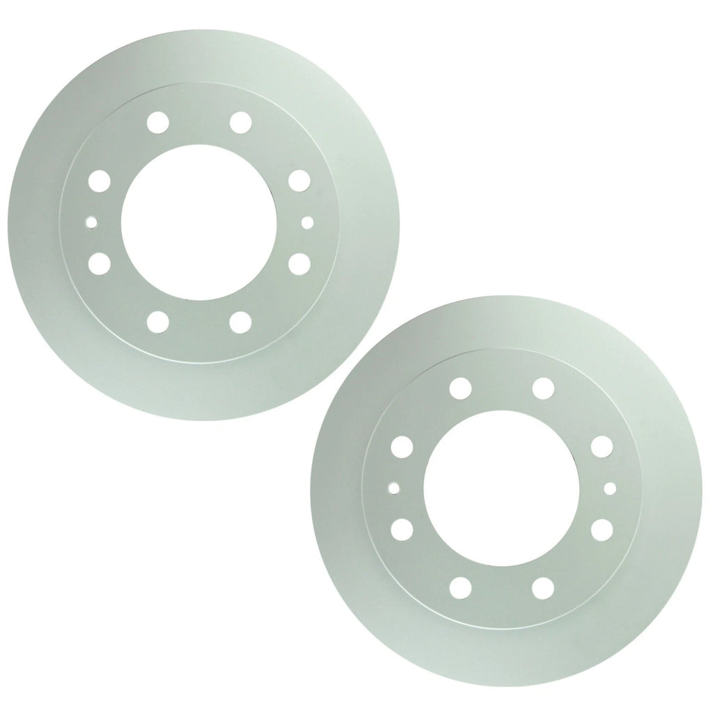 Set of 2 Bosch QuietCast Disc Brake Rotors for Chevrolet GMC (325mm, 8 Lugs)