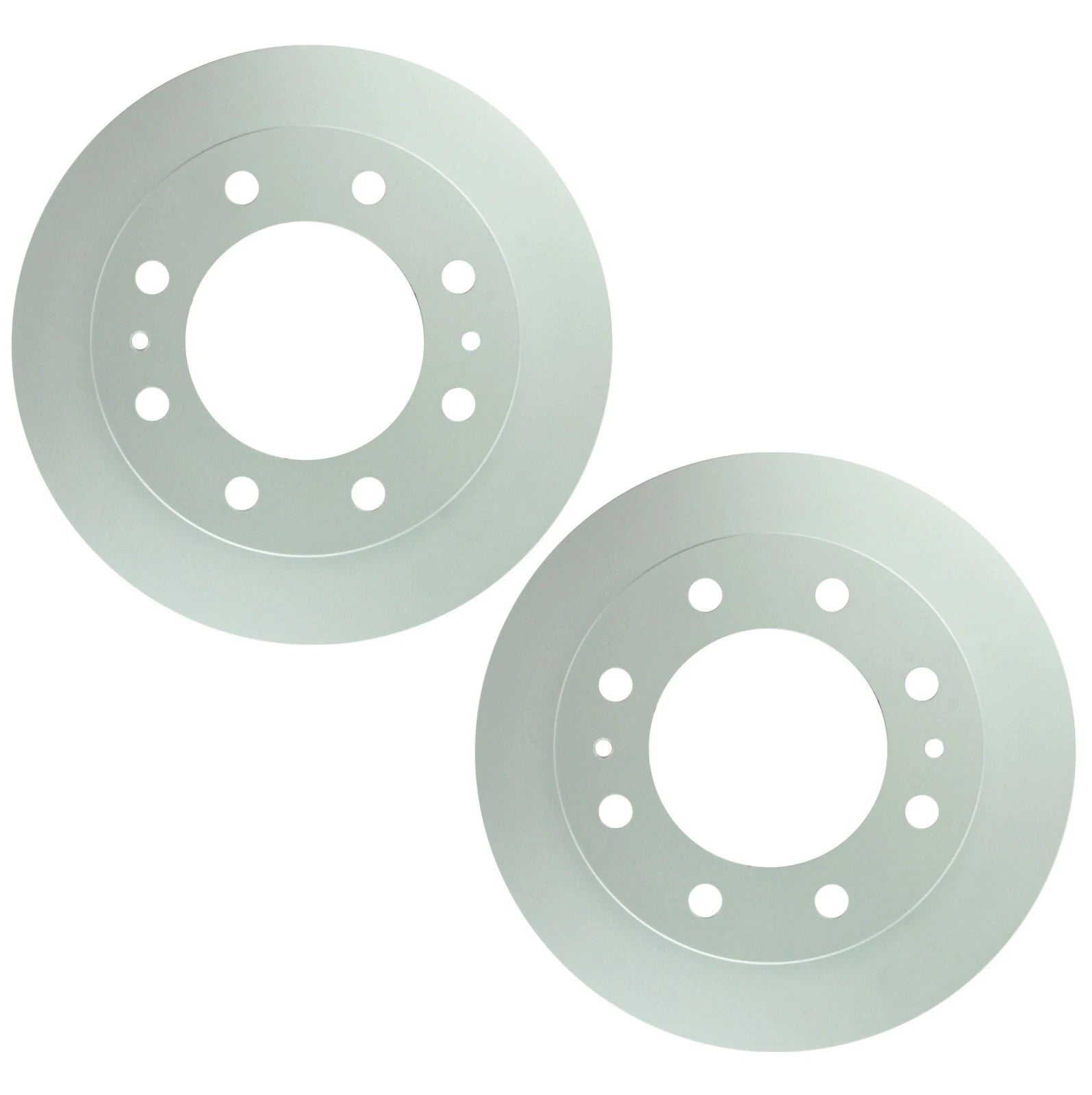 Set of 2 Bosch QuietCast Disc Brake Rotors for Chevrolet GMC (325mm, 8 Lugs)