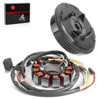 2 x Stator & Flywheel Rotor for Polaris Ranger 500 6x6 (2000–2001)