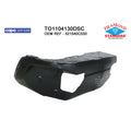 Replacement Steel Rear Driver Side Outer Bumper Extension (See Compatible Chart)