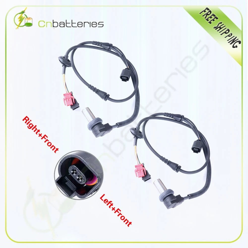 Pair ABS Wheel Speed Sensor Assembly for Audi S4 (2000–2002)