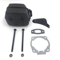 Muffler Kit with Exhaust Pipe for HUSQVARNA 50 51 55 (Compatible Models)