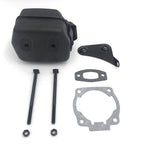 Muffler Kit with Exhaust Pipe for HUSQVARNA 50 51 55 (Compatible Models)