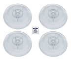 Set of 4 Polished Stainless Steel V8 Script Hubcaps for 1933 Ford (1933–1933)