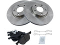Front Brake Pad and Rotor Kit for Mazda 5 (2006–2010, 2012–2015) QP234GJ