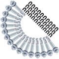 16x All Thread Wedge Anchors & 30x Shims for Lift Installation Kit