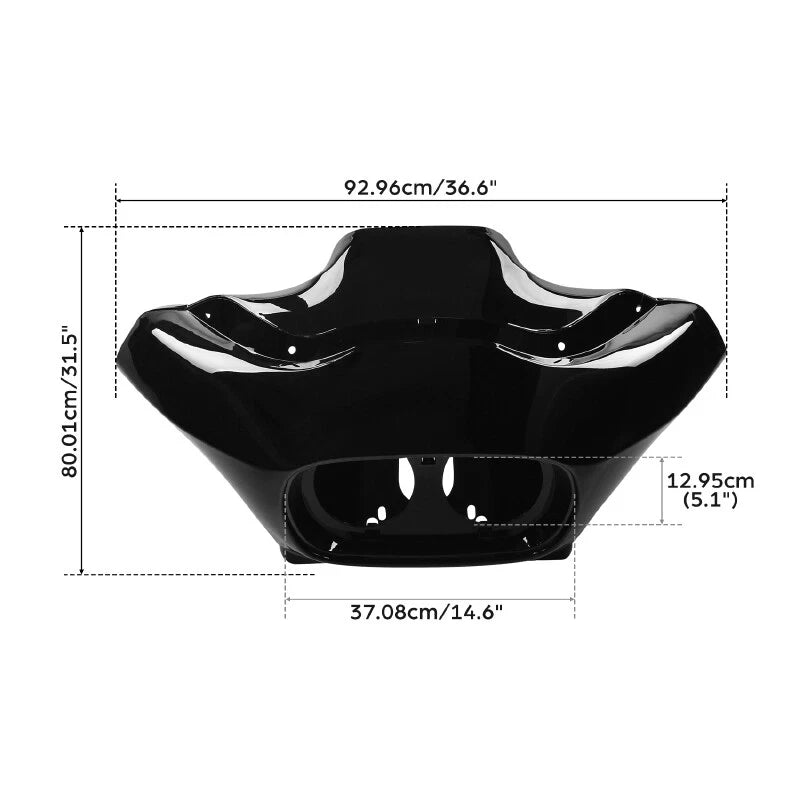 Glossy Inner & Outer Fairing for Harley Davidson Touring Road Glide FLTR (1998–2013)