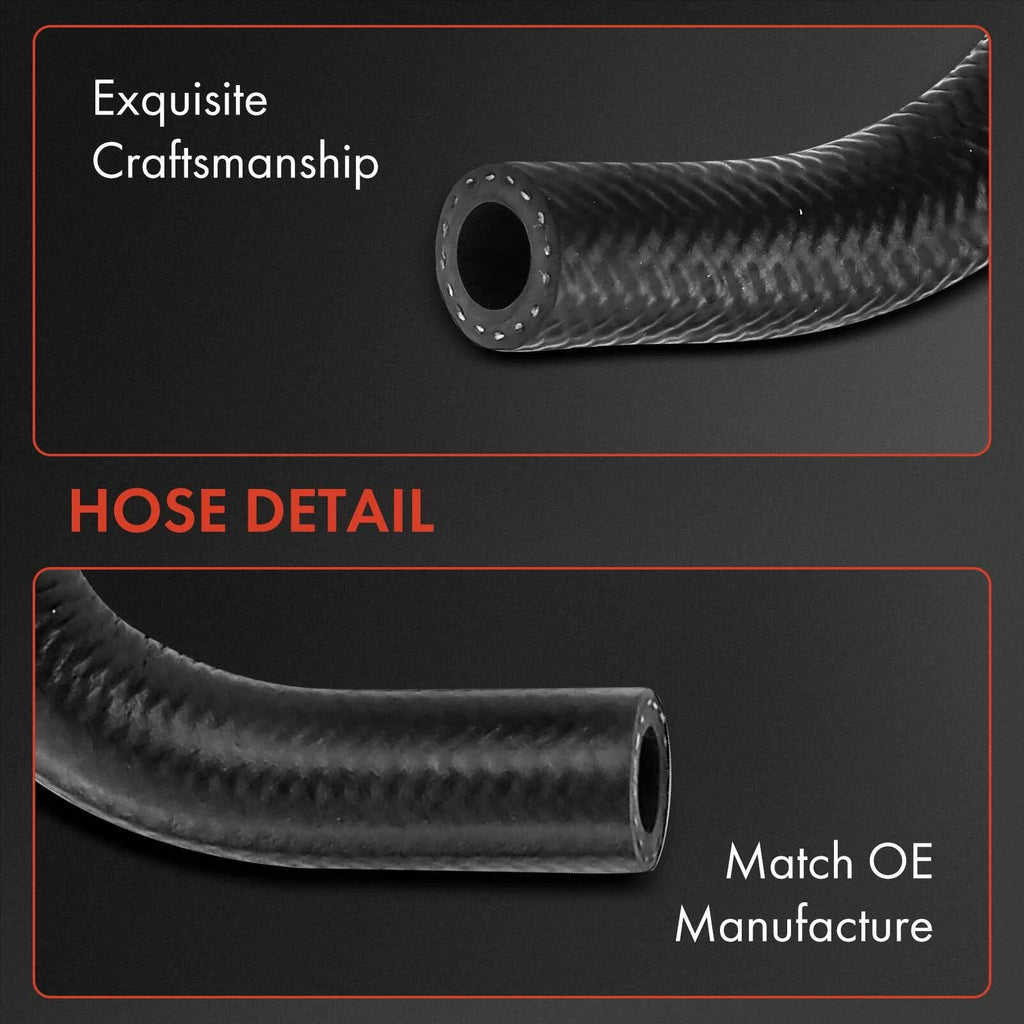 2X Power Steering Pressure & Return Line Hose for Honda Civic (2001–2005)