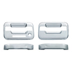 Chrome Door Handle Covers (2dr w/ keyless entry) for 2004-2014 Ford F150 pickup