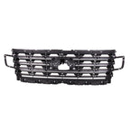 Replacement Black Matte ABS Plastic Grille Mounting Panel for See Compatible Chart