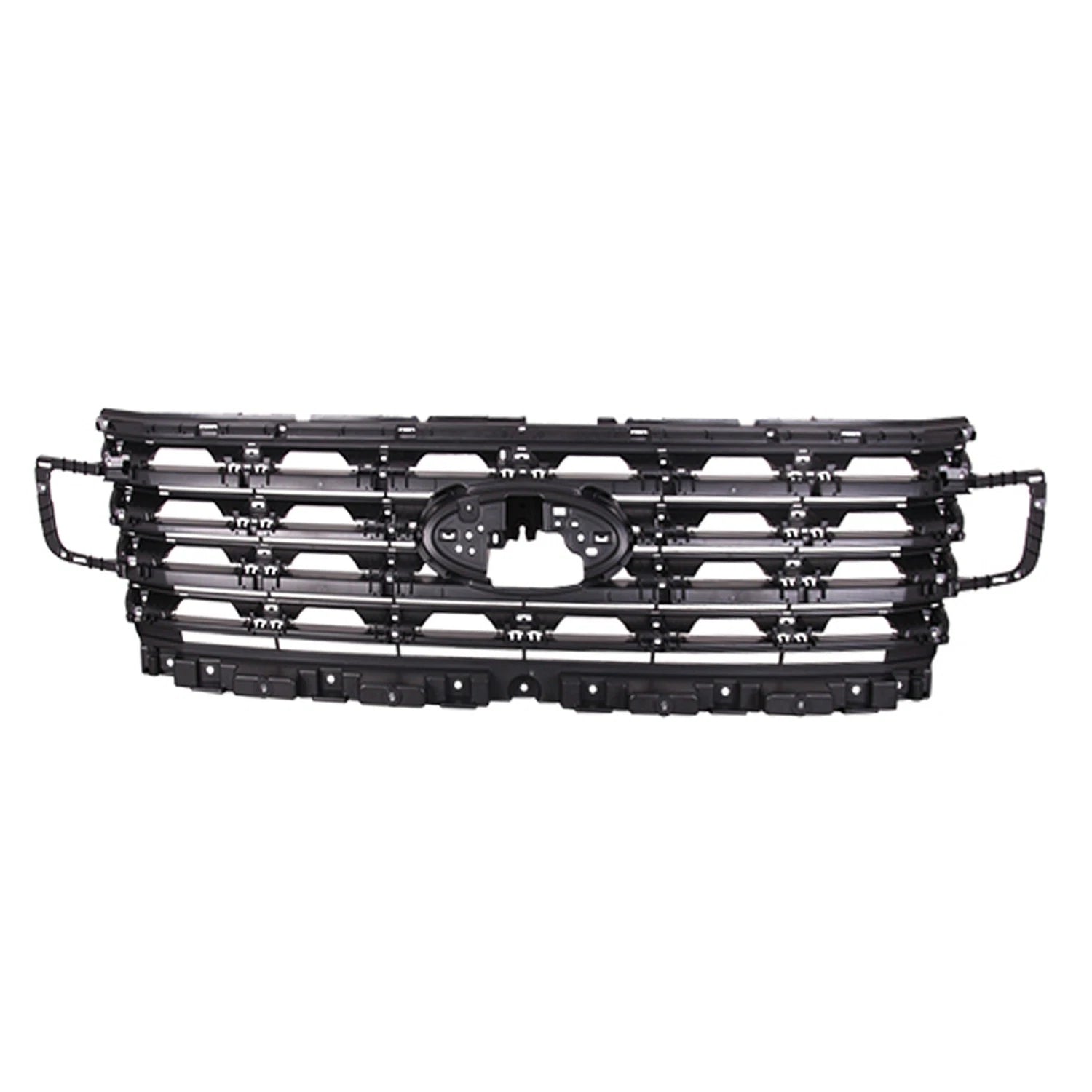Replacement Black Matte ABS Plastic Grille Mounting Panel for See Compatible Chart
