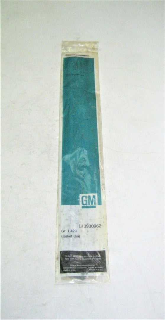 Oil Pan Gasket for Chevrolet 6 Cyl. (1962–1975) GM 3930962