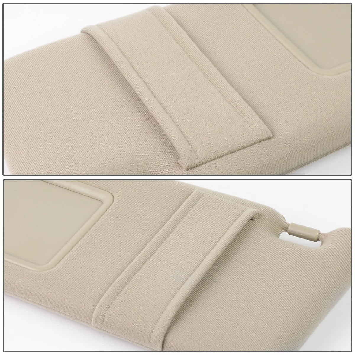 Left Driver Sun Visor for Toyota Venza (2009–2016) Beige Factory Style