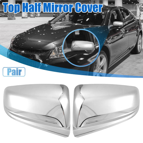 1 Pair Chrome Plated Top Half Mirror Cover for Chevrolet Malibu  731618519379