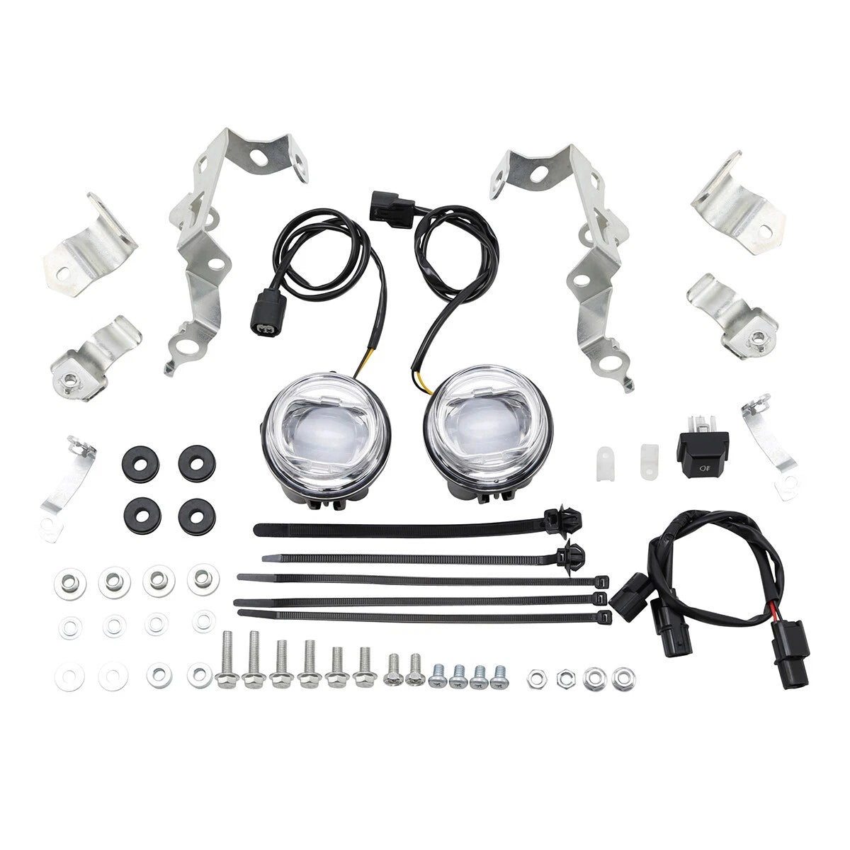 LED Fog Lights Attachment Kit for Honda Goldwing GL1800 (2018–2025)