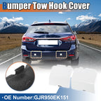 Pair Rear Tow Hook Cover for Mazda 6 (No.GJR950EK151/GJR950EL151) White