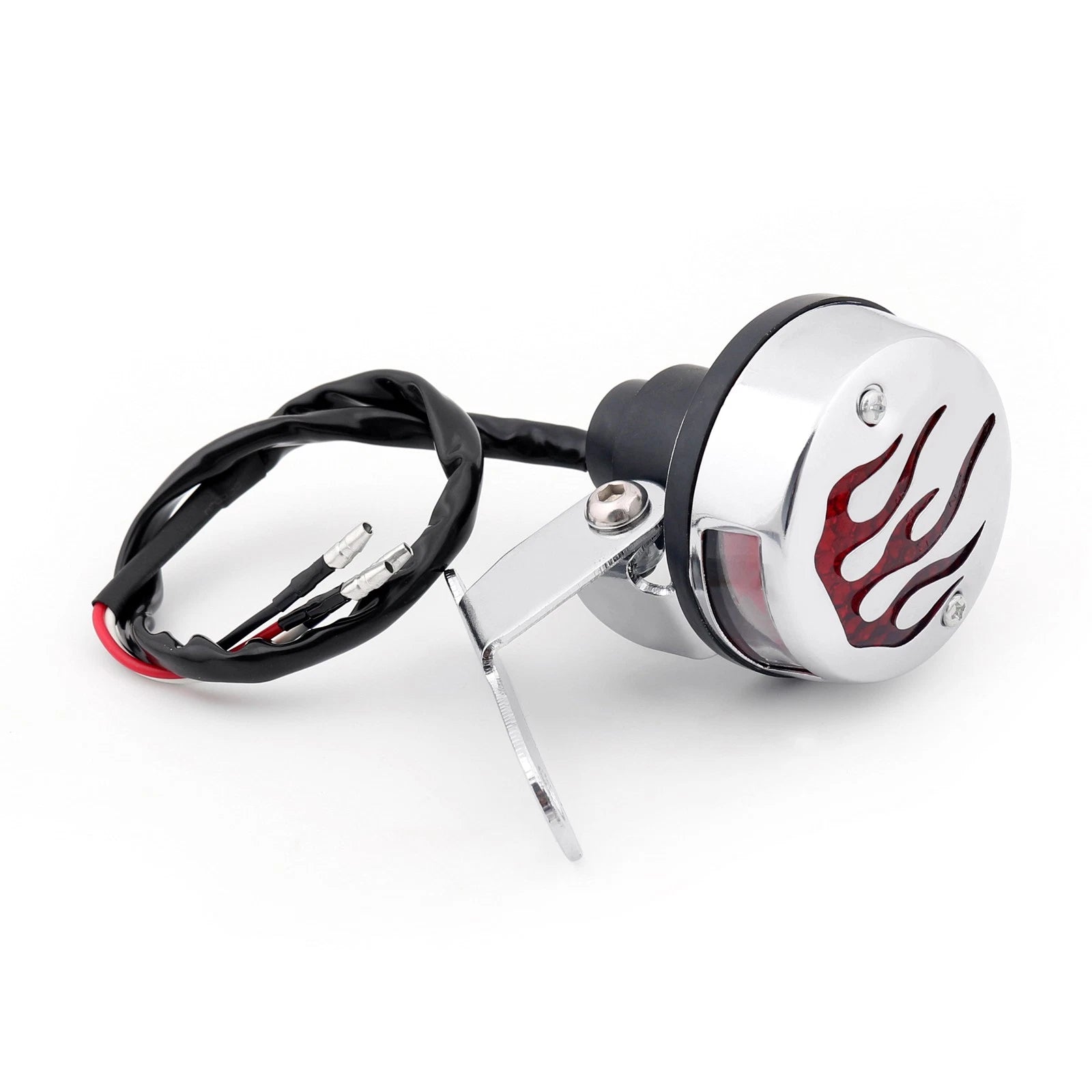 Tail Light Lamp for Cafe Racer Bobber (Chrome)