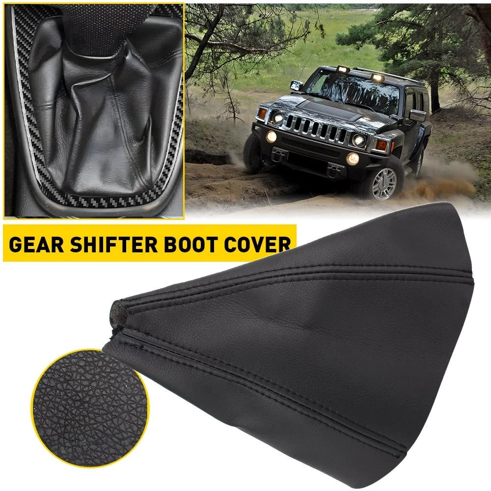 Leather Shifter Boot Cover for Hummer H3 (2005–2011)