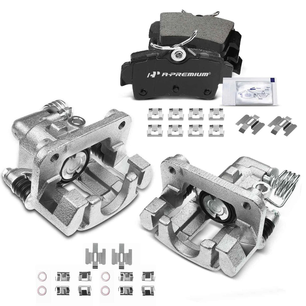 6X Rear Brake Caliper & Ceramic Pads for Ford Mustang SVT Cobra (1994–2004)