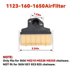 Carburetor Air Filter Kit for Stihl MS210 MS230 MS250 (021–025)