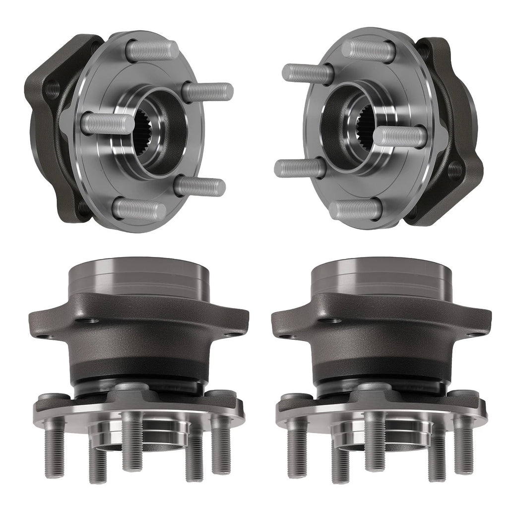 Complete Front and Rear Wheel Hub Bearing for Subaru Impreza (2008–2013)