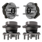 Complete Front and Rear Wheel Hub Bearing for Subaru Impreza (2008–2013)