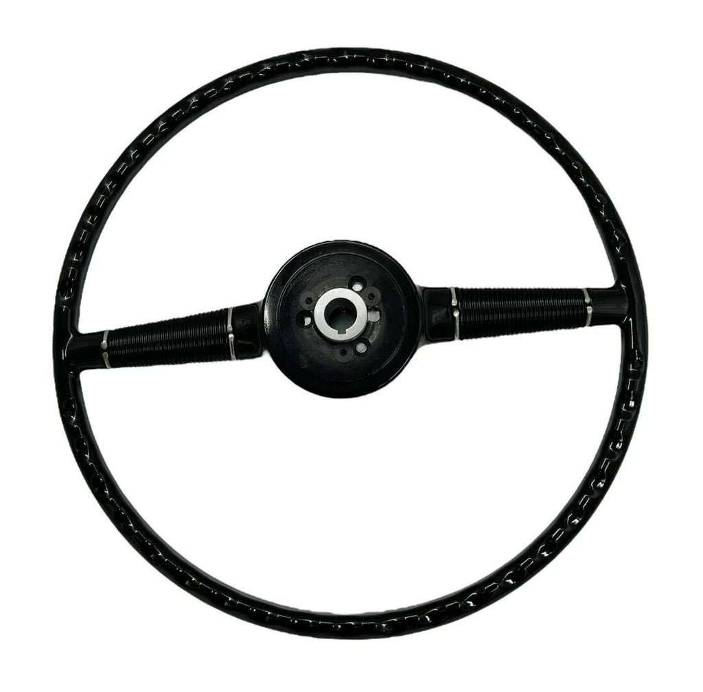 Steering Wheel Horn for 1940 Ford Deluxe Taper (16 Inch Gloss Black)