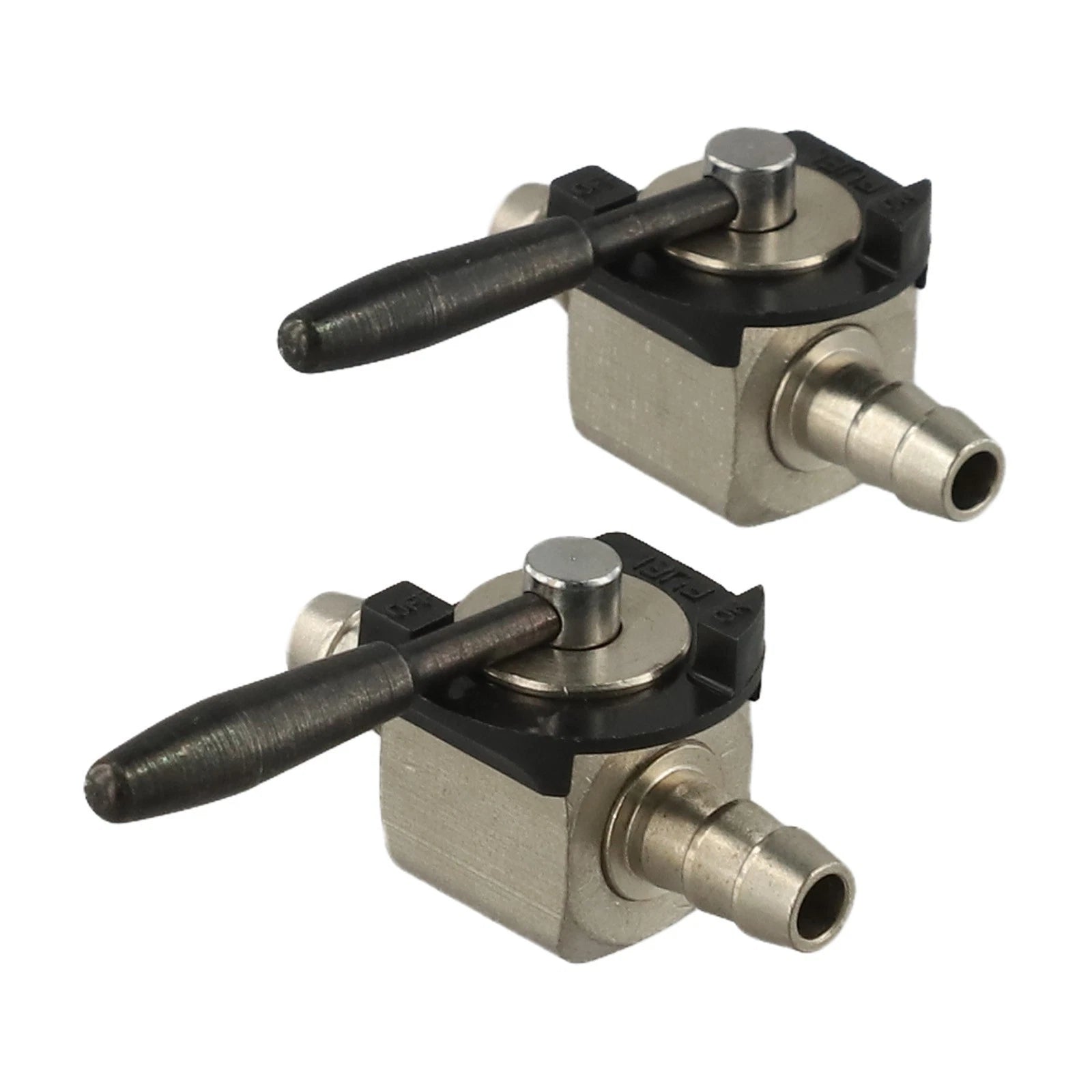 Set of 2 Inline Fuel Gas Shut Off Valves for Karts